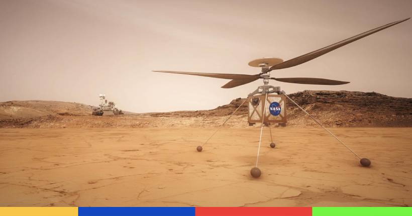 La Nasa a finalisé le mini-hélicoptère qui devra voler dans le ciel de Mars
